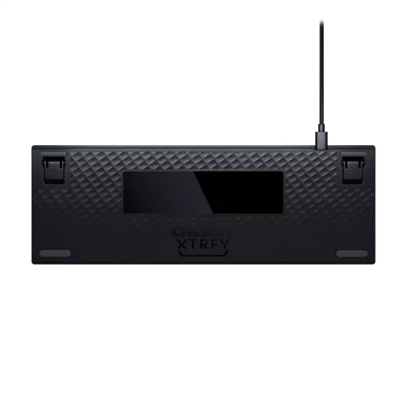 CHERRY K5V2 kompaktne klaviatuur mängimiseks USB QWERTZ saksa must 68 klahvi RGB LED