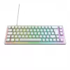 CHERRY K5V2 kompaktne klaviatuur mängimiseks USB QWERTZ saksa valge 68 klahvi RGB LED