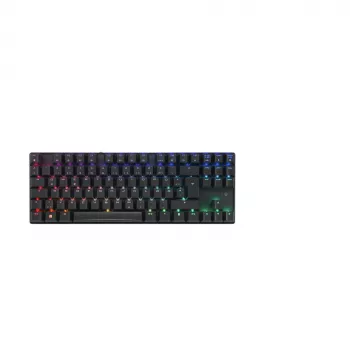 CHERRY MX 8.2 TKL Wireless RGB klaviatuur mängimiseks Raadiosageduslik juhtmevaba + Bluetooth QWERTZ saksa must