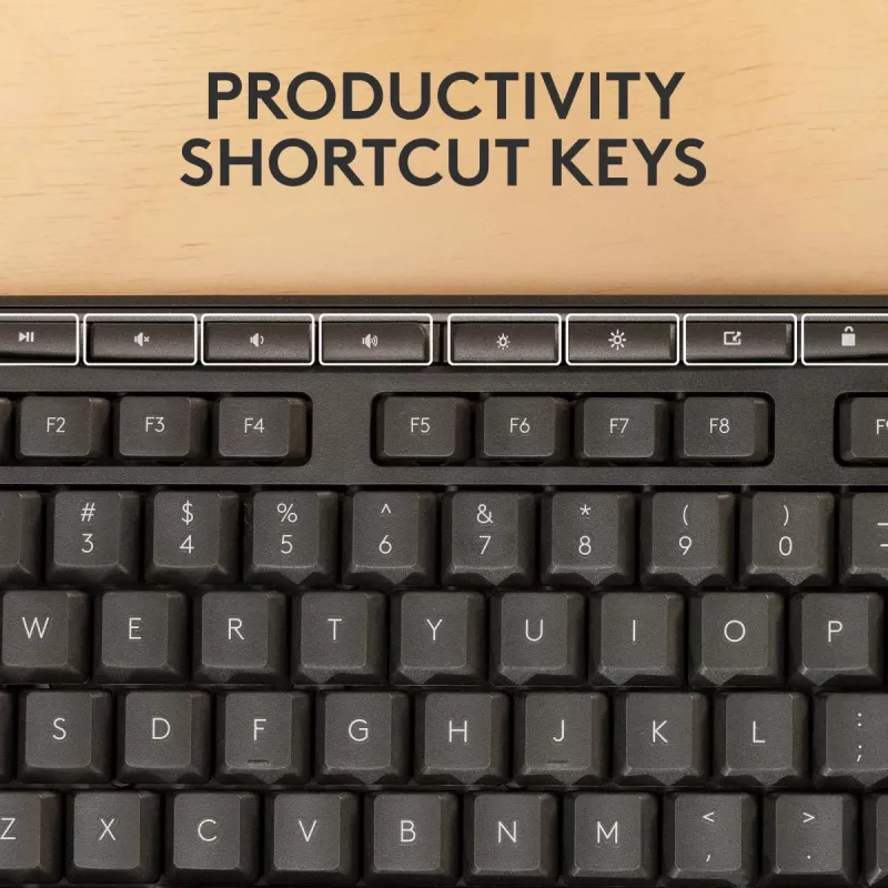 Logitech MK370 Combo for Business juhtmevaba klaviatuur ja hiir, täissuuruses, QWERTZ