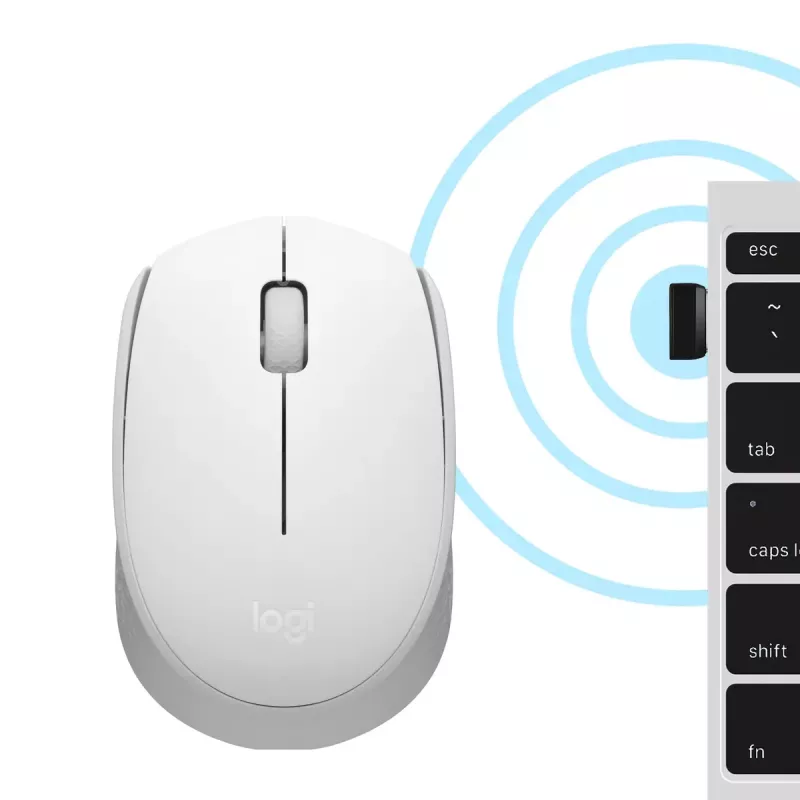 LOGITECH M171 juhtmevaba hiir valkjasvalge EMEA