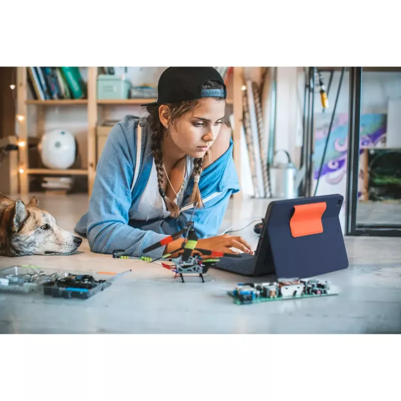 LOGITECH Rugged Combo 3 Touch – sinine – QWERTZ DE – EMEA