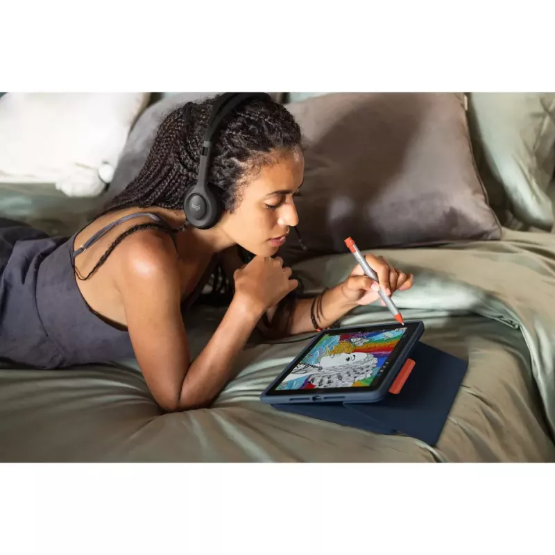 LOGITECH Rugged Combo 3 Touch – sinine – QWERTZ DE – EMEA