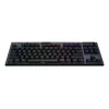 Klaviatuur Logitech G G915 X LIGHTSPEED Gaming USB RF juhtmevaba Bluetooth QWERTZ Saksa must