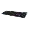 Logitech G G915 X LIGHTSPEED klaviatuur mängimiseks USB RF juhtmevaba Bluetooth QWERTZ Saksa must