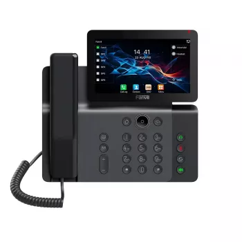 IP-telefon Fanvil V66 Tumehall — 20 liini, 7-tolline IPS-puuteekraan, Wi‑Fi, PoE, Bluetooth