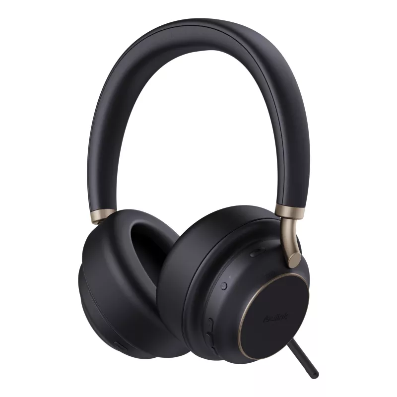 Yealink BH76 Plus UC Must USB-C/A Peakomplekt