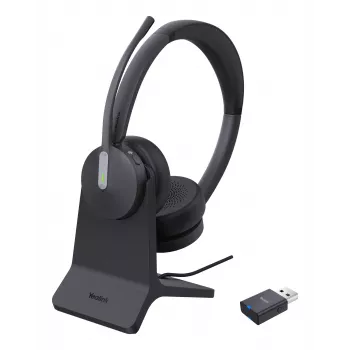 Yealink WH64 Hybrid Dual koos laadimisalusega Teamsi peakomplekt