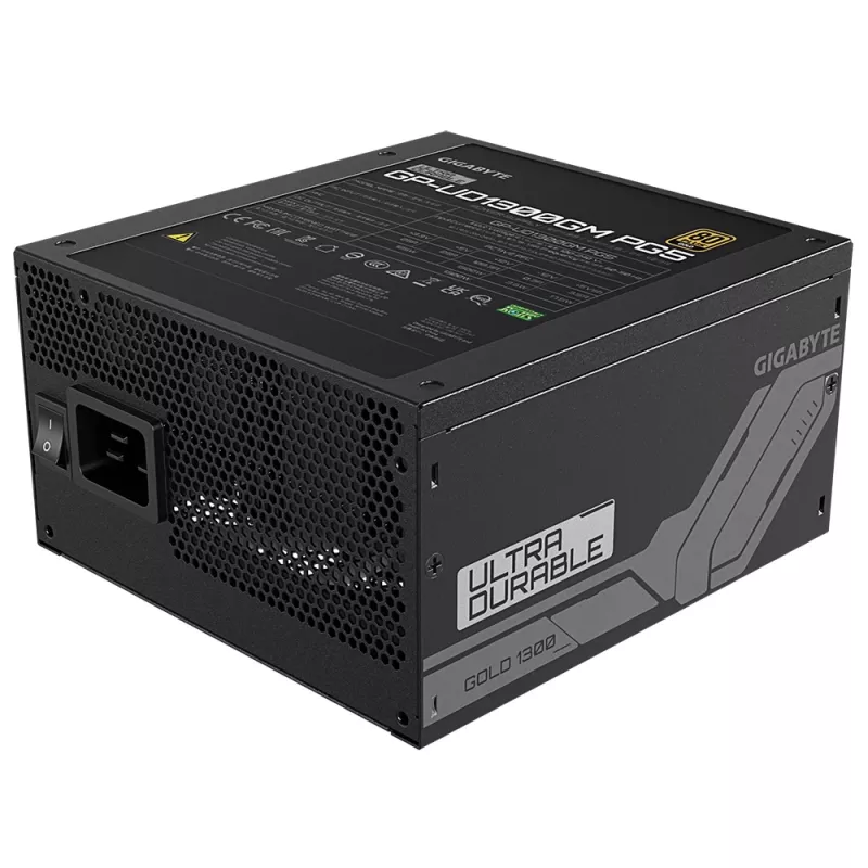 GIGABYTE UD1300GM PG5 toiteplokk 1300 W 20+4 kontakti ATX ATX must