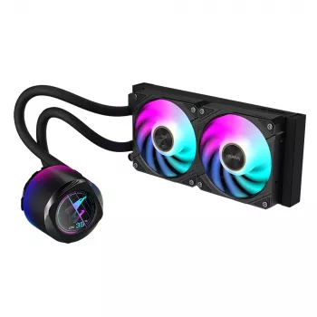 Kõik-ühes vedelikjahutus GIGABYTE AORUS WATERFORCE X II 240 2x120 mm ARGB ventilaatorit