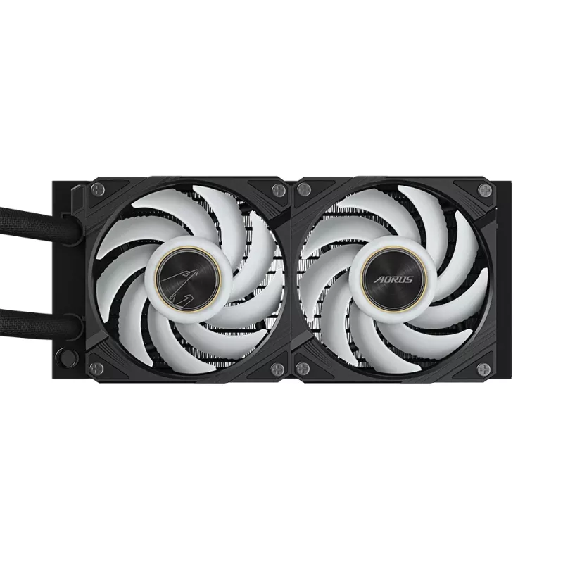 Kõik-ühes vedelikjahutus GIGABYTE AORUS WATERFORCE X II 240 2x120 mm ARGB ventilaatorit