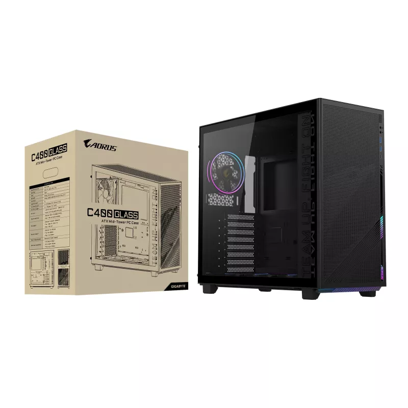 PC Case GIGABYTE C400 Midi Tower Must