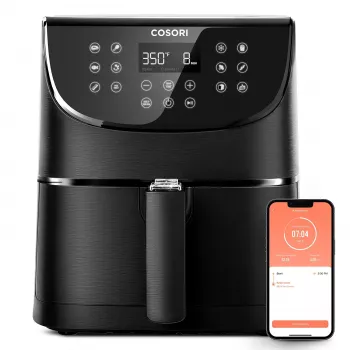 Cosori Smart Chef Edition üheosaline 5,5 L eraldiseisev 1700 W kuumaõhufritüür must