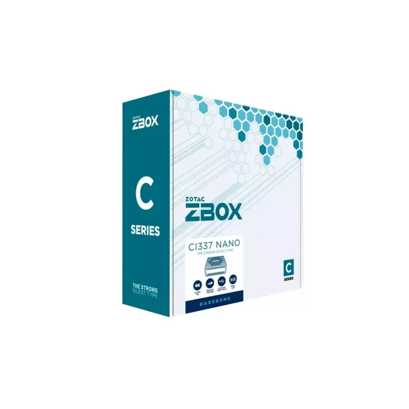 Zotac ZBOX CI337 nano barebone miniarvuti, Intel N100