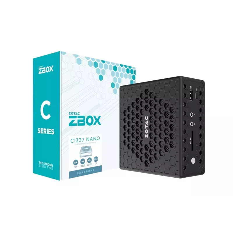 Zotac ZBOX CI337 nano barebone miniarvuti, Intel N100