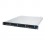 Rack server ASUS RS300-E12-RS4, 1U, Intel C262, LGA1700, Xeon E-2400, 4x hot-swap 3.5 tolli pesad, 450W toiteplokk, DDR5 UDIMM kuni 128 GB