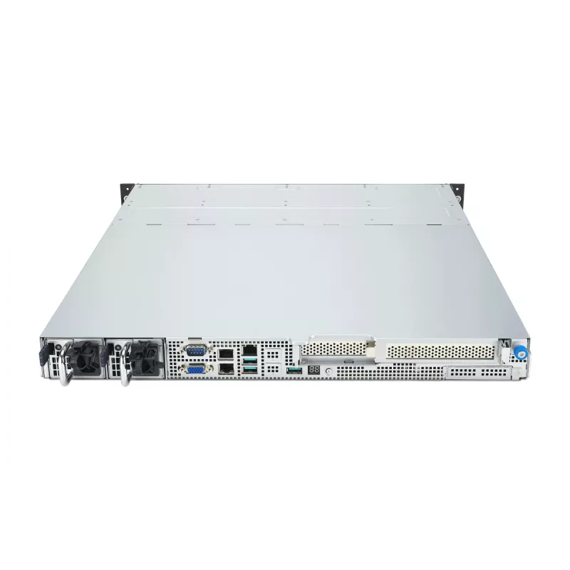 Rack server ASUS RS300-E12-RS4, 1U, Intel C262, LGA1700, Xeon E-2400, 4x hot-swap 3.5 tolli pesad, 450W toiteplokk, DDR5 UDIMM kuni 128 GB