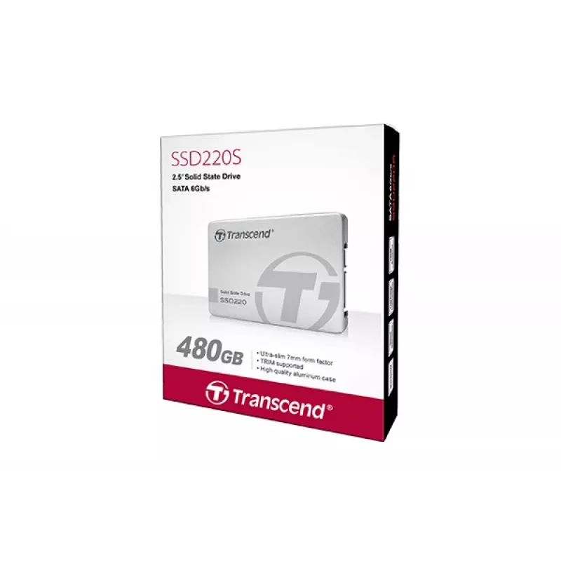 SSD-ketas Transcend 480 GB 2,5-tolline SATA III TS480GSSD220S