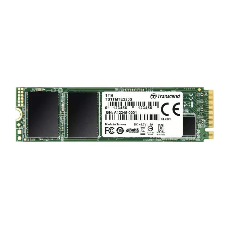 TRANSCEND SSD 220s 1TB M.2 2280 NVMe PCI-E GEN3 x4