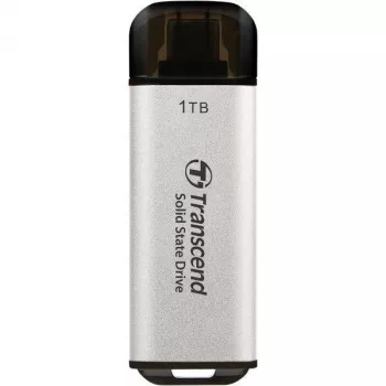 TRANSCEND Esd300s - 1TB kaasaskantav SSD - USB USB-C - 3D NAND Flash - Hõbedane