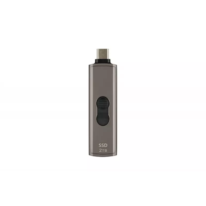 TRANSCEND SSD – Esd330c kaasaskantav ketas – 2TB – USB USB-C – tumehallikaspruun