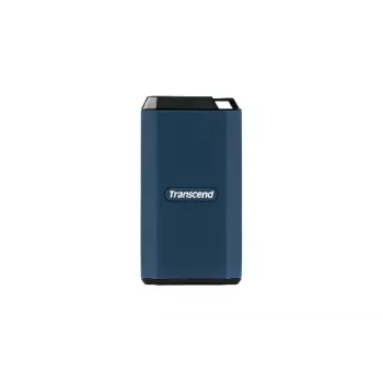 TRANSCEND SSD – Esd410c kaasaskantav ketas – 4 TB – USB USB-C/A – tumesinine