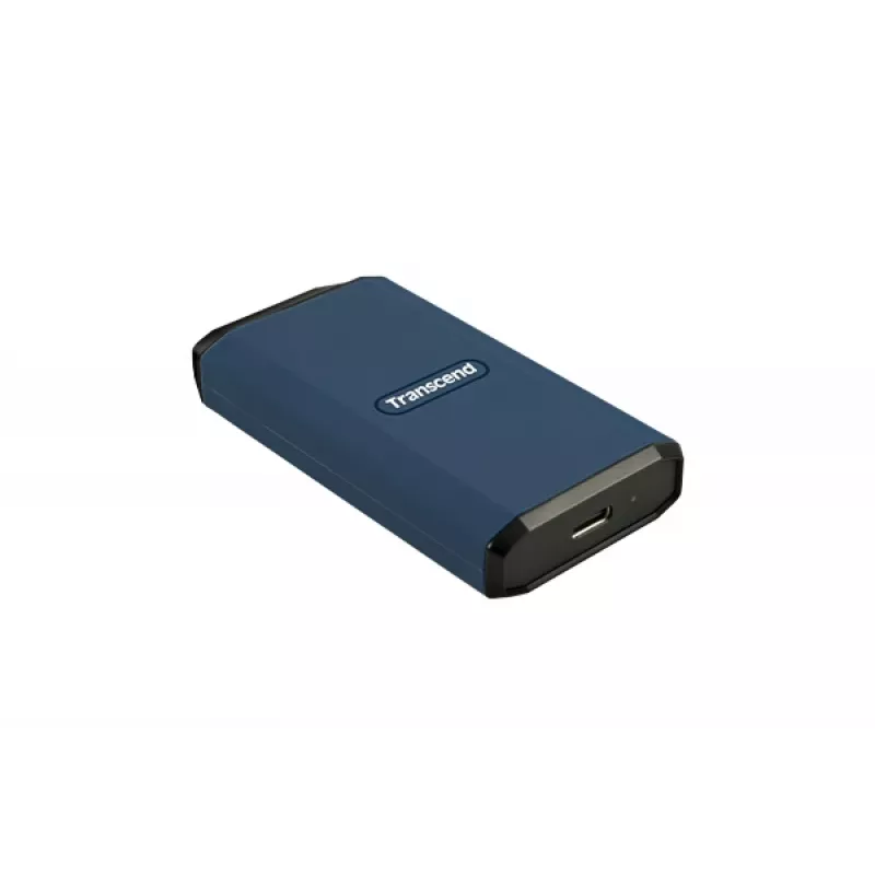 TRANSCEND SSD – Esd410c kaasaskantav ketas – 4 TB – USB USB-C/A – tumesinine