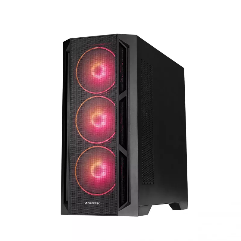 Chieftec PC Case GA-01B-L-OP APEX LUMO Midi Tower Must