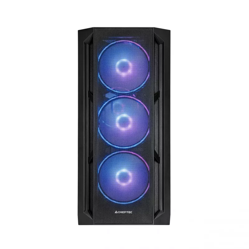Chieftec PC Case GA-01B-L-OP APEX LUMO Midi Tower Must