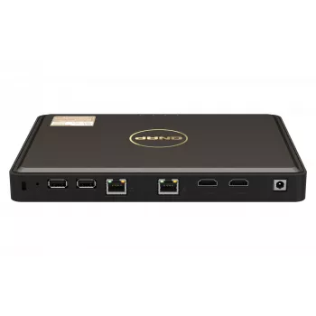 QNAP TBS-464 NAS Lauaarvuti Intel® Celeron® N5105 8 GB DDR4 0 TB QNAP Turbo System Must