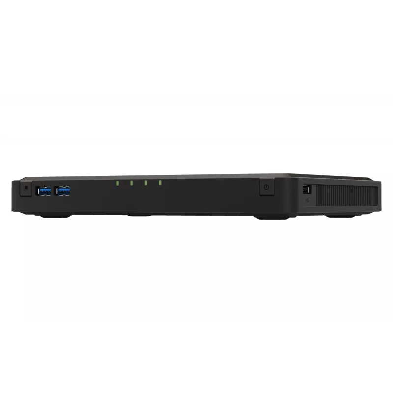 QNAP TBS-464 NAS Lauaarvuti Intel® Celeron® N5105 8 GB DDR4 0 TB QNAP Turbo System Must