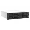QNAP TS-H2287XU-RP NAS Rack (3U) Intel Xeon E E-2378 64 GB DDR4 0 TB QuTS hero Must, Valge