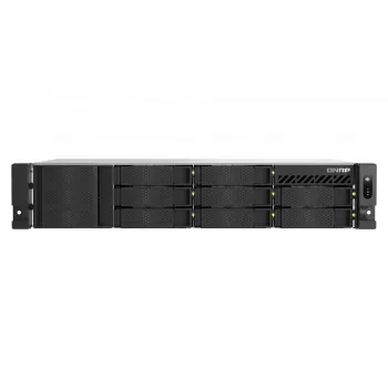 QNAP TS-855EU-8G NAS/server salvestusseade Rack (2U) Intel Atom® C5125 8 GB DDR4 0 TB QuTS hero Must