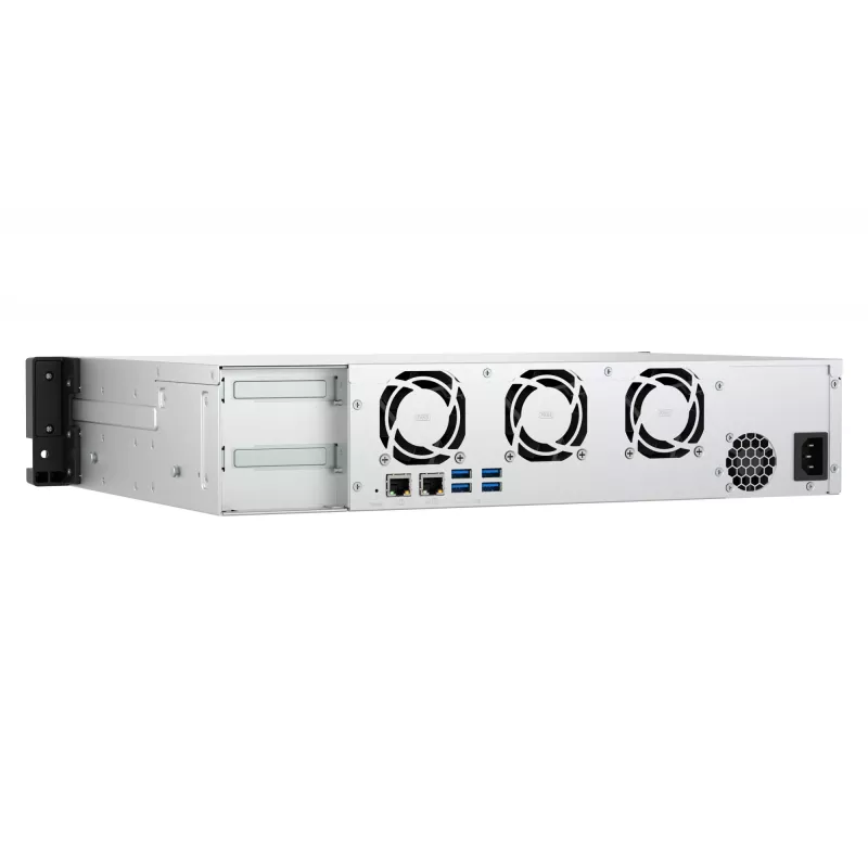 QNAP TS-855EU-8G NAS/server salvestusseade Rack (2U) Intel Atom® C5125 8 GB DDR4 0 TB QuTS hero Must