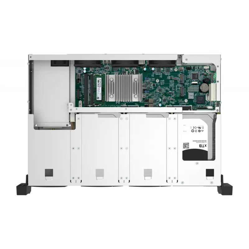 QNAP TS-855EU-8G NAS/server salvestusseade Rack (2U) Intel Atom® C5125 8 GB DDR4 0 TB QuTS hero Must