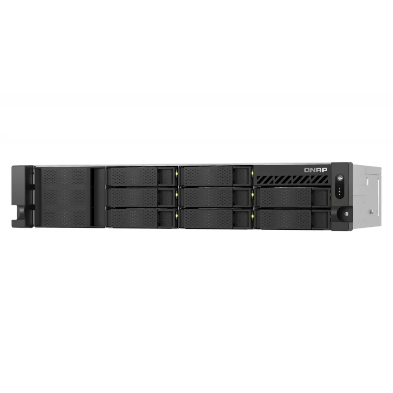 QNAP TS-855EU-8G NAS/server salvestusseade Rack (2U) Intel Atom® C5125 8 GB DDR4 0 TB QuTS hero Must