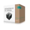 Õhkjahuti DeepCool ASSASSIN IV VC VISION — kahe ventilaatoriga 120/140 mm, 300 W TDP, 7 soojustoru, LGA115x/LGA1200/LGA1700/LGA20xx ühilduv, Must