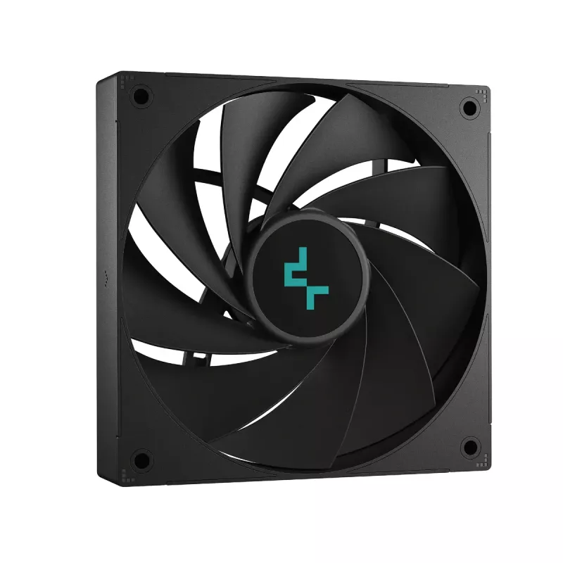 Õhkjahuti DeepCool ASSASSIN IV VC VISION — kahe ventilaatoriga 120/140 mm, 300 W TDP, 7 soojustoru, LGA115x/LGA1200/LGA1700/LGA20xx ühilduv, Must