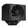 Õhkjahuti DeepCool ASSASSIN IV VC VISION — kahe ventilaatoriga 120/140 mm, 300 W TDP, 7 soojustoru, LGA115x/LGA1200/LGA1700/LGA20xx ühilduv, Must