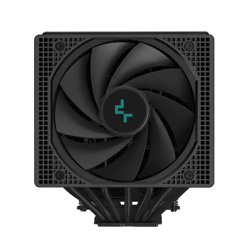 Õhkjahuti DeepCool ASSASSIN IV VC VISION — kahe ventilaatoriga 120/140 mm, 300 W TDP, 7 soojustoru, LGA115x/LGA1200/LGA1700/LGA20xx ühilduv, Must