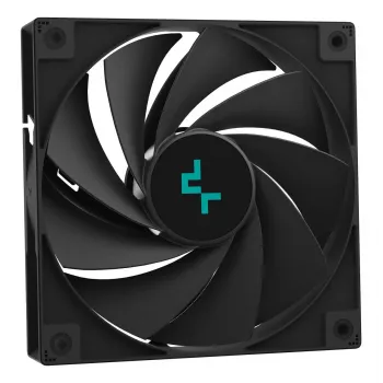 Õhkjahuti DeepCool ASSASSIN IV 14 cm Must — 2,44 mmH2O max õhurõhk, 14 cm FDB ventilaator, 1700 p/min, 79,1 cfm, 7 soojustoru