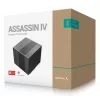 Õhkjahuti DeepCool ASSASSIN IV 14 cm Must — 2,44 mmH2O max õhurõhk, 14 cm FDB ventilaator, 1700 p/min, 79,1 cfm, 7 soojustoru