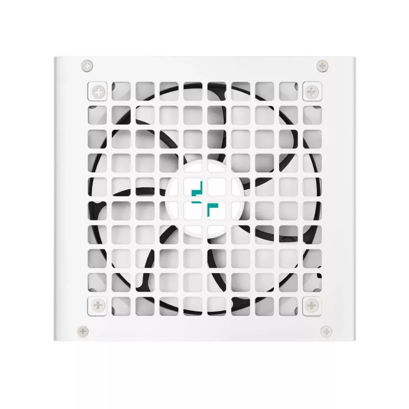 Toiteplokk DeepCool PL750D WH — 750 W, ATX 20+4 pin, 80 PLUS Bronze, 120 mm ventilaator, valge