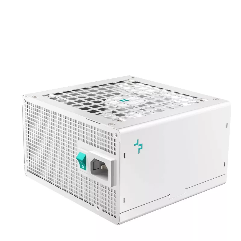Toiteplokk DeepCool PL750D WH — 750 W, ATX 20+4 pin, 80 PLUS Bronze, 120 mm ventilaator, valge
