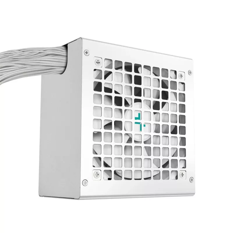 Toiteplokk DeepCool PL750D WH — 750 W, ATX 20+4 pin, 80 PLUS Bronze, 120 mm ventilaator, valge