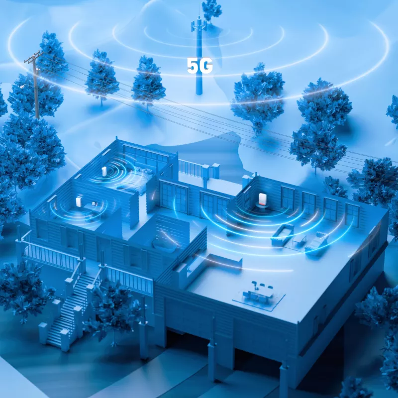 Ruuter FRITZ!Box 6860 5G kaheribaline Wi-Fi 6