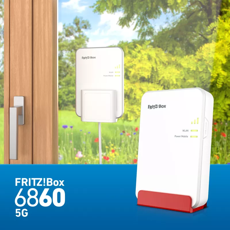 Ruuter FRITZ!Box 6860 5G kaheribaline Wi-Fi 6