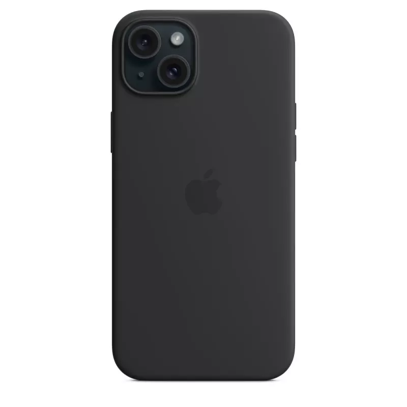 Cover Apple iPhone 15 Plus Silicone Case with MagSafe Must