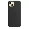 Cover Apple iPhone 15 Plus Silicone Case with MagSafe Must