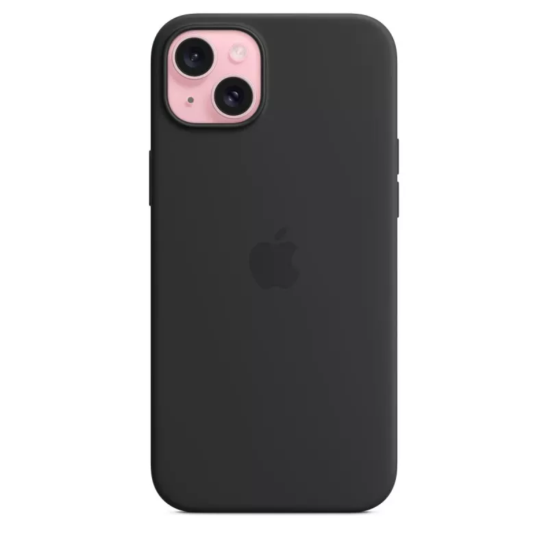Cover Apple iPhone 15 Plus Silicone Case with MagSafe Must